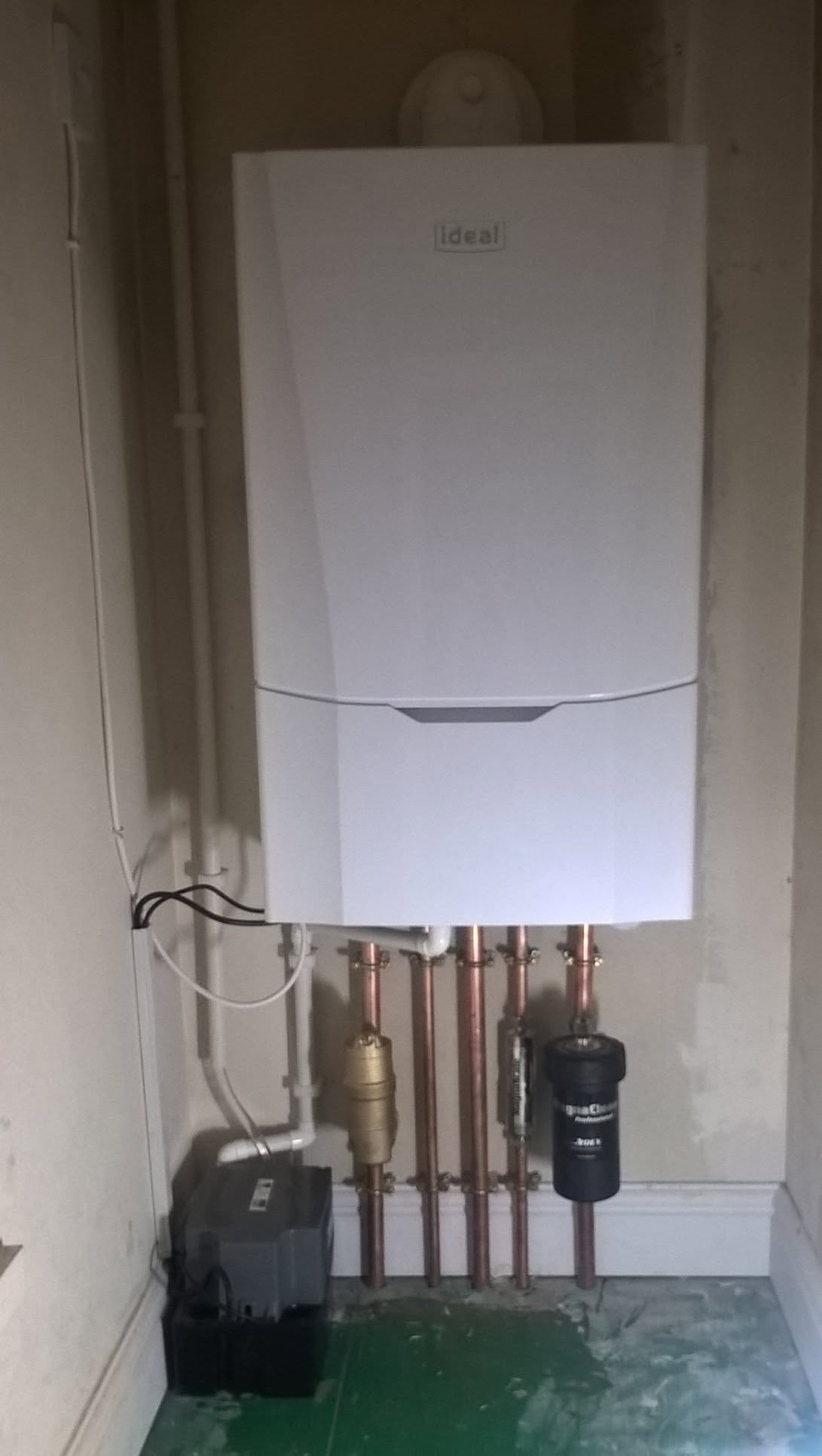 Boiler installation by D.Herbert Plumbing & Heating